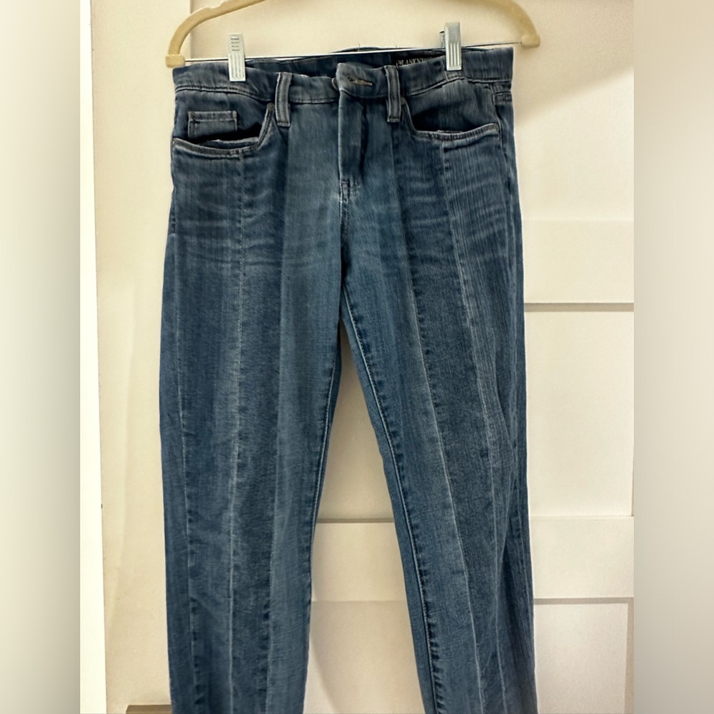 Blank NYC skinny two toned jeans